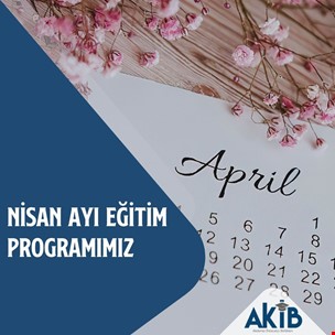 Nisan 2026 Eğitim Takvimi